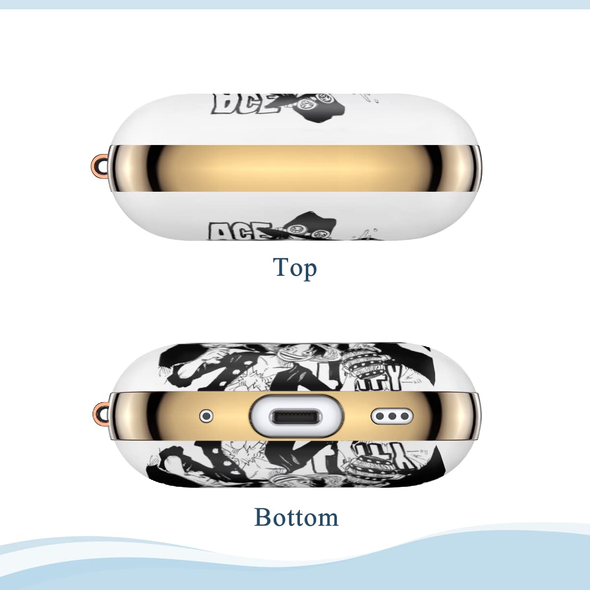 Amazon | Air Pods Pro2 ケース ワンピース ONE PIECE エース AirPods